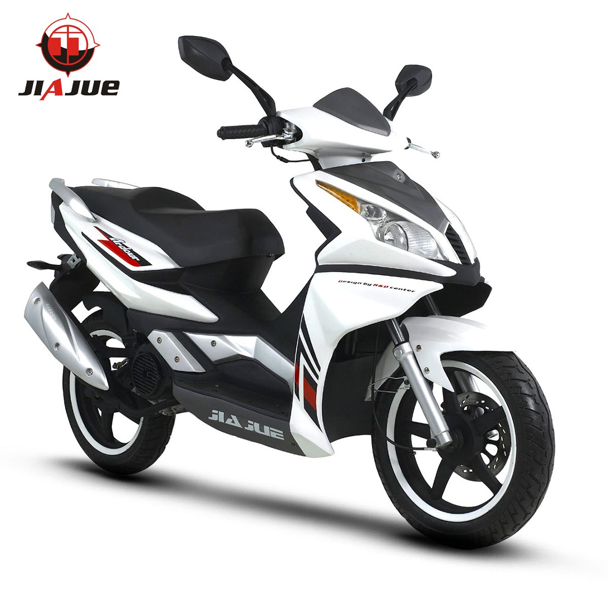 Sport Style Disk Brake Max Speed 95 km/h Gas Scooter 150cc 125cc