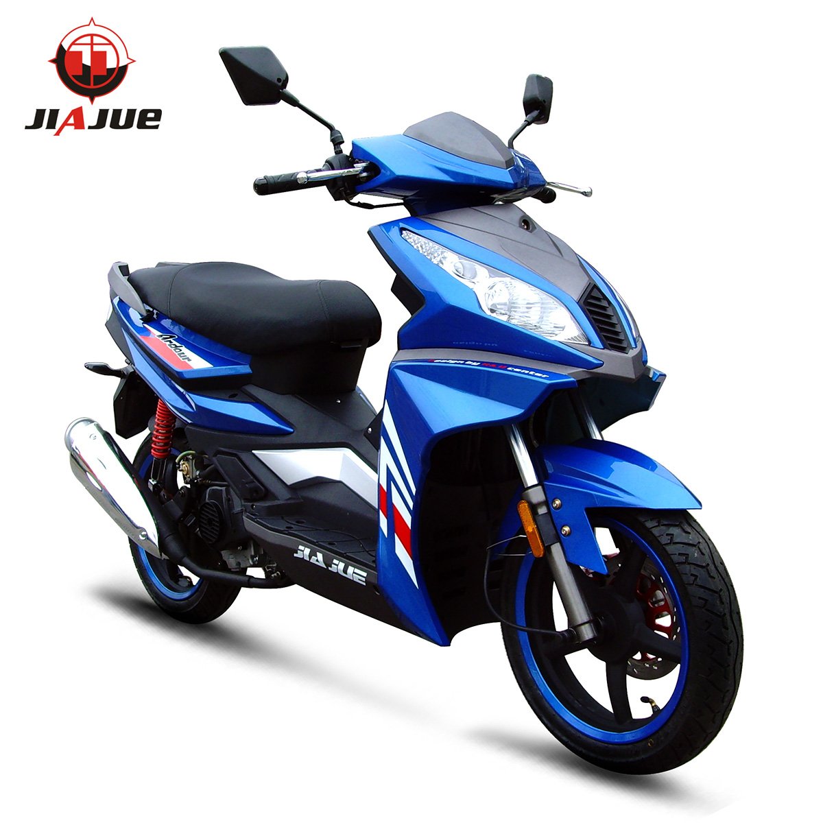 Sport Style Disk Brake Max Speed 95 km/h Gas Scooter 150cc 125cc