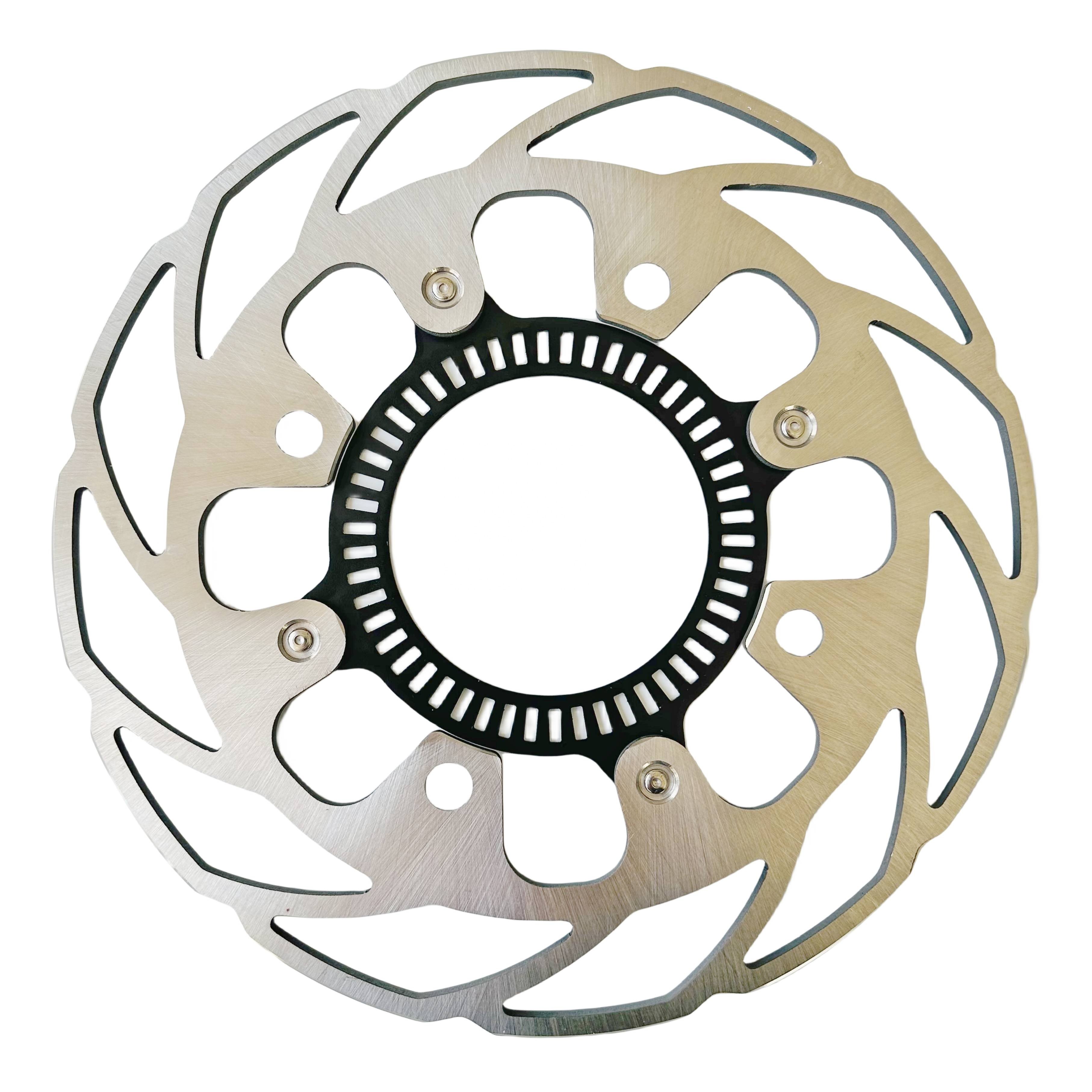 ZX4RR ZX25R ZX6R ZX10R 220mm Motorcycle Brake Disk Plate Lightweight Rotor Disc Ultralight Brake Disc Rotor for Kawasaki Ninja