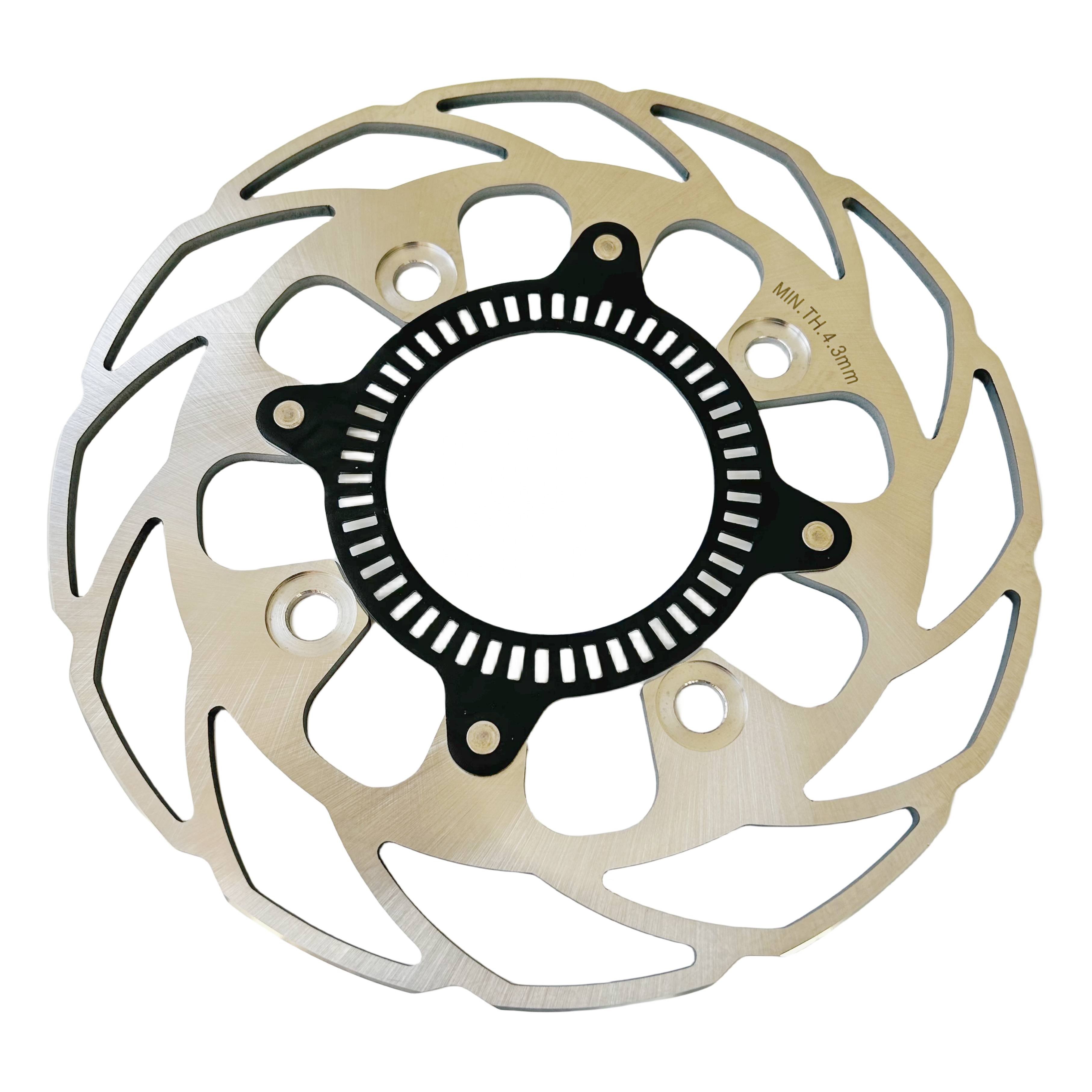 ZX4RR ZX25R ZX6R ZX10R 220mm Motorcycle Brake Disk Plate Lightweight Rotor Disc Ultralight Brake Disc Rotor for Kawasaki Ninja