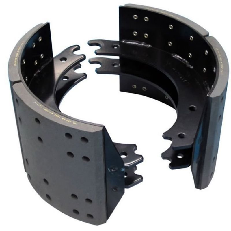 High Performance Heavy Truck Trailer Brake System Parts Brake Shoes 4707Q 4707 With Repair Kits