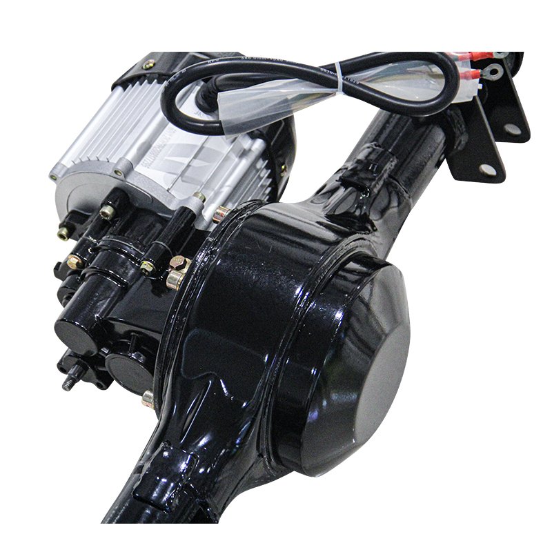 Electric Tricycle Four Wheeled Modified Vehicle Assembly 60v 1200w Complete Drum Brake Rear Differential Axle Car Motor Power