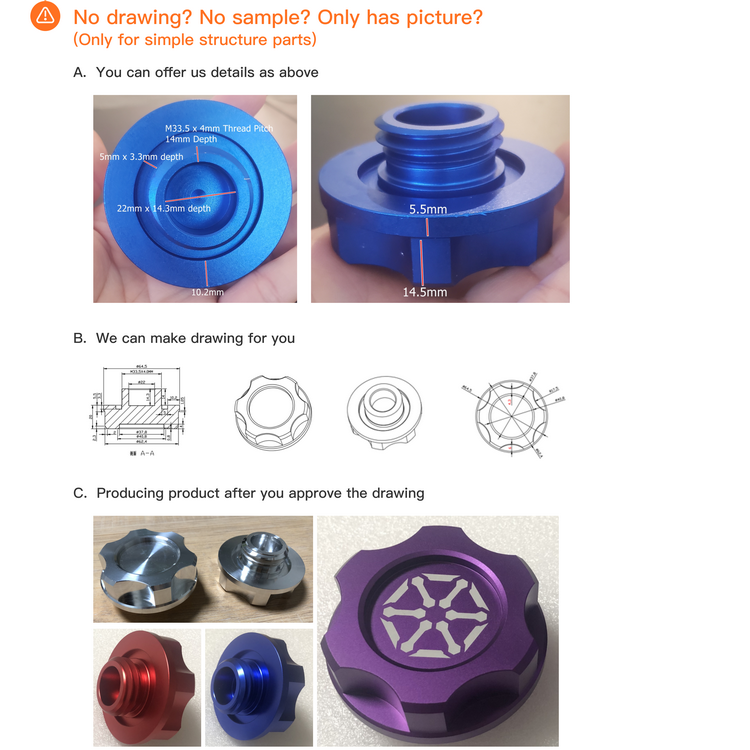 Non-standard OEM Custom Brass Aluminum Headlamp Bracket and Drum Brake Hub. CNC Motorcycle Parts