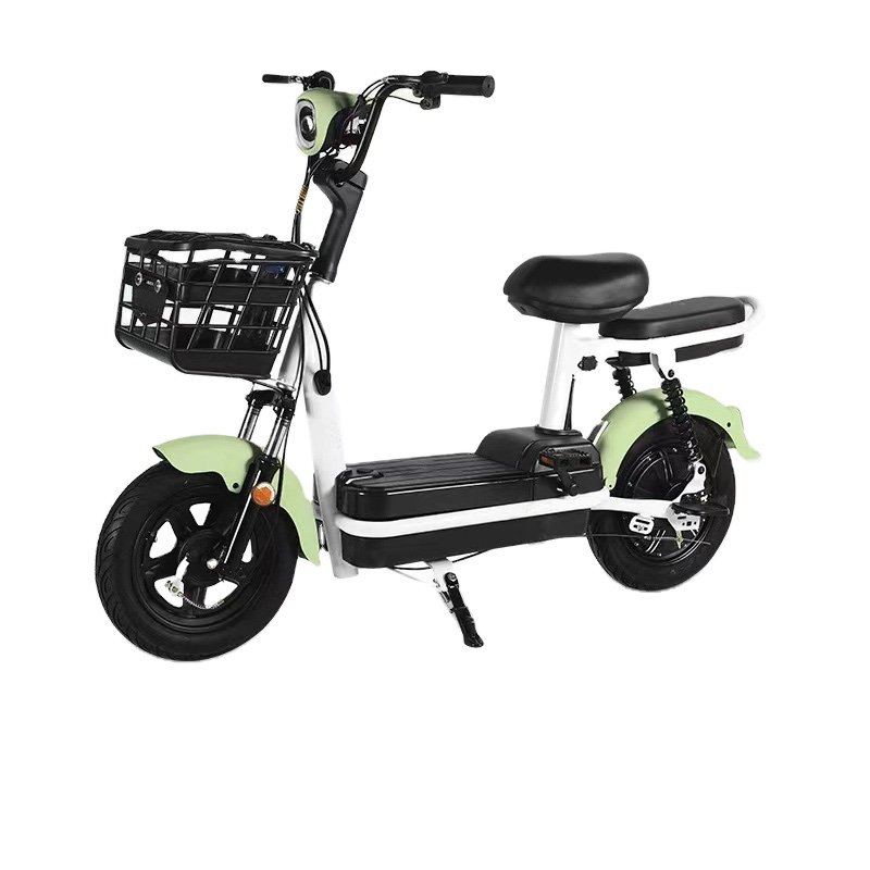 Wholesale 14 Inch E-bicycle Ebike Electric Bicycle 350W 48V 12Ah 20Ah City Electric Bike With Basket