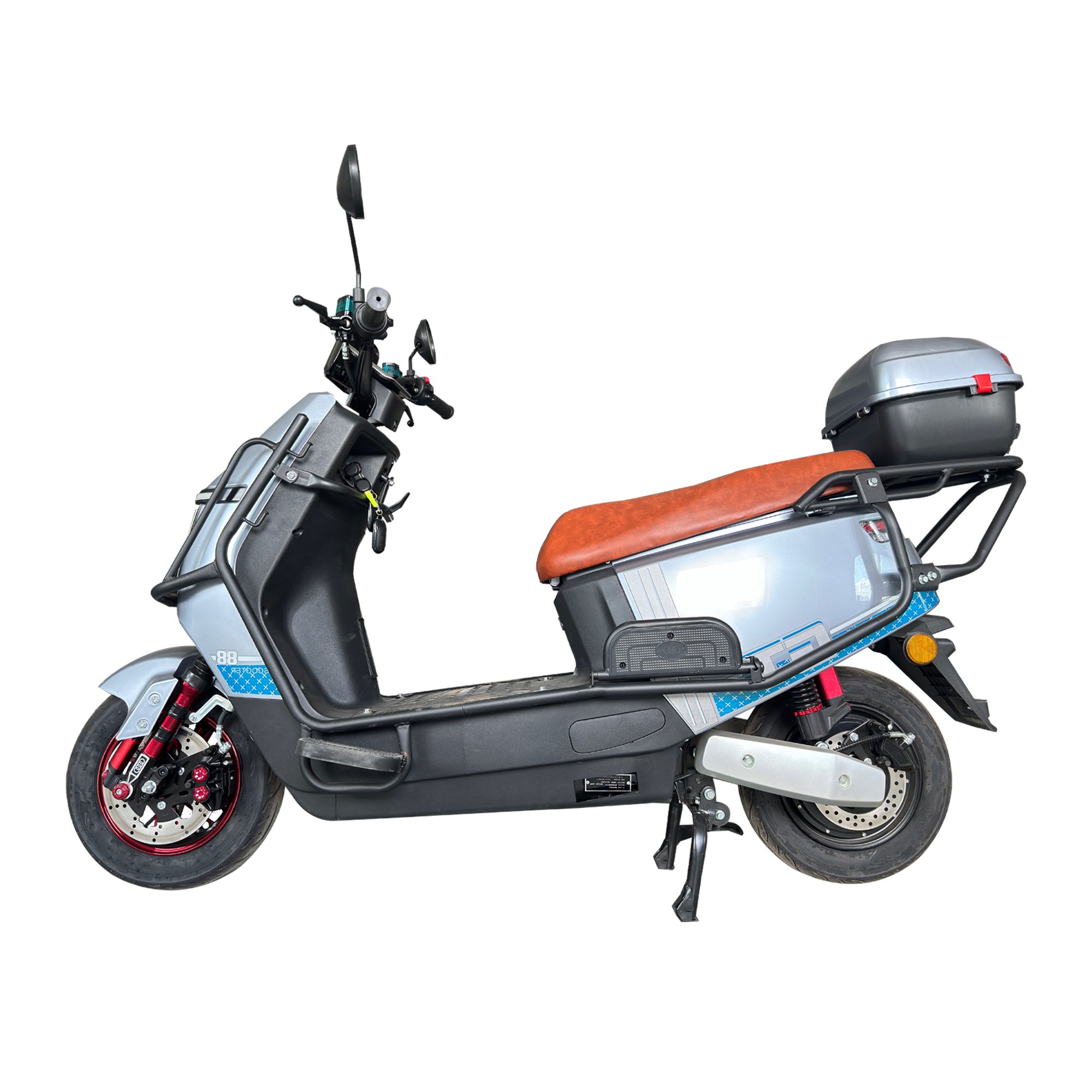 Factory Directly Sale Hot Selling E-Motorcycle Electric Scooter Motor 1200W 50KM h