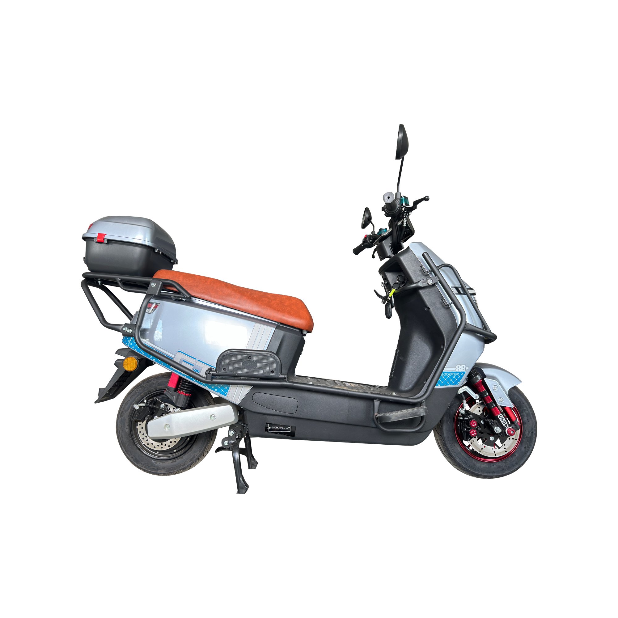 Factory Directly Sale Hot Selling E-Motorcycle Electric Scooter Motor 1200W 50KM h