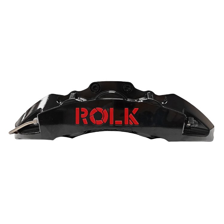 R6S Hot Sale Customized Full Brake Kit High Performance Fored Front 6 Piston Brake Caliper for BMW 3/4/5 Audi A4/A6/Q5 tesla