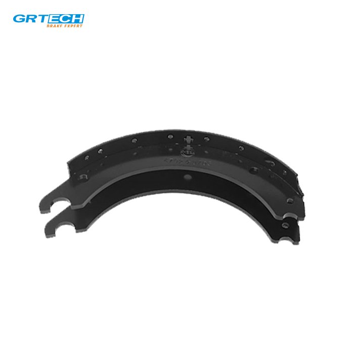4702 Naked Truck Spare Parts Steel Part Brake Lining Shoes Core for Trailer