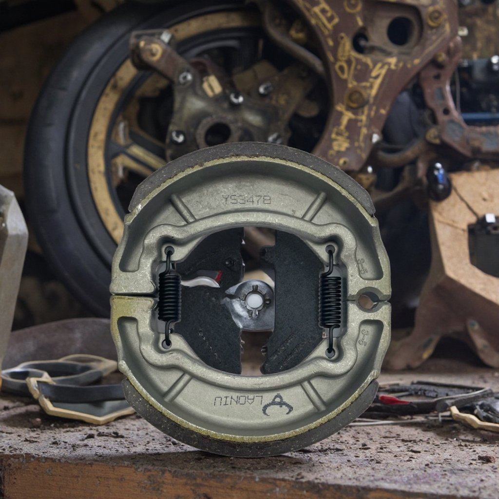 Wholesale AX100 Motorcycle Brake Shoe Compatible for AX100