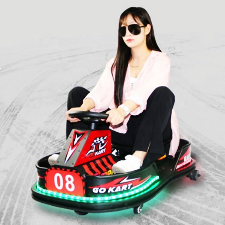 K2/5 Drift Cart 36V 500W Crazy Kart XL High Quality 12/36/45A Battery Electric Go Karts for Adults Kids Shaft Drive 200cc/500cc