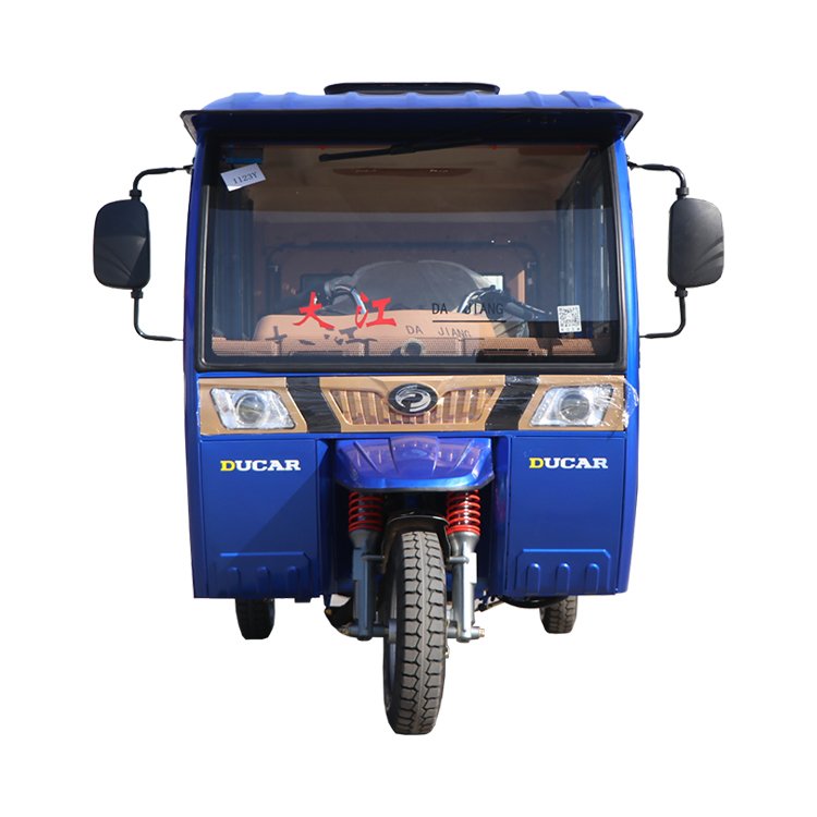 Adult Gasoline 3 Wheel Tricycle with Passenger Seat