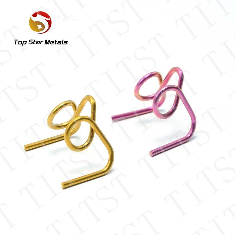 TITST Spring Caliper Brake Pad Return Spring Shock Absorber Titanium Spring