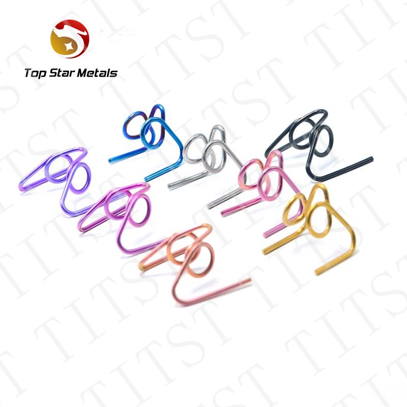 TITST Spring Caliper Brake Pad Return Spring Shock Absorber Titanium Spring