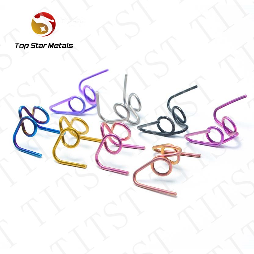TITST Spring Caliper Brake Pad Return Spring Shock Absorber Titanium Spring