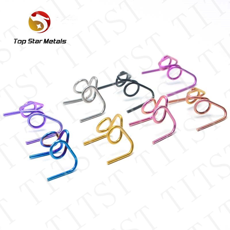 TITST Spring Caliper Brake Pad Return Spring Shock Absorber Titanium Spring