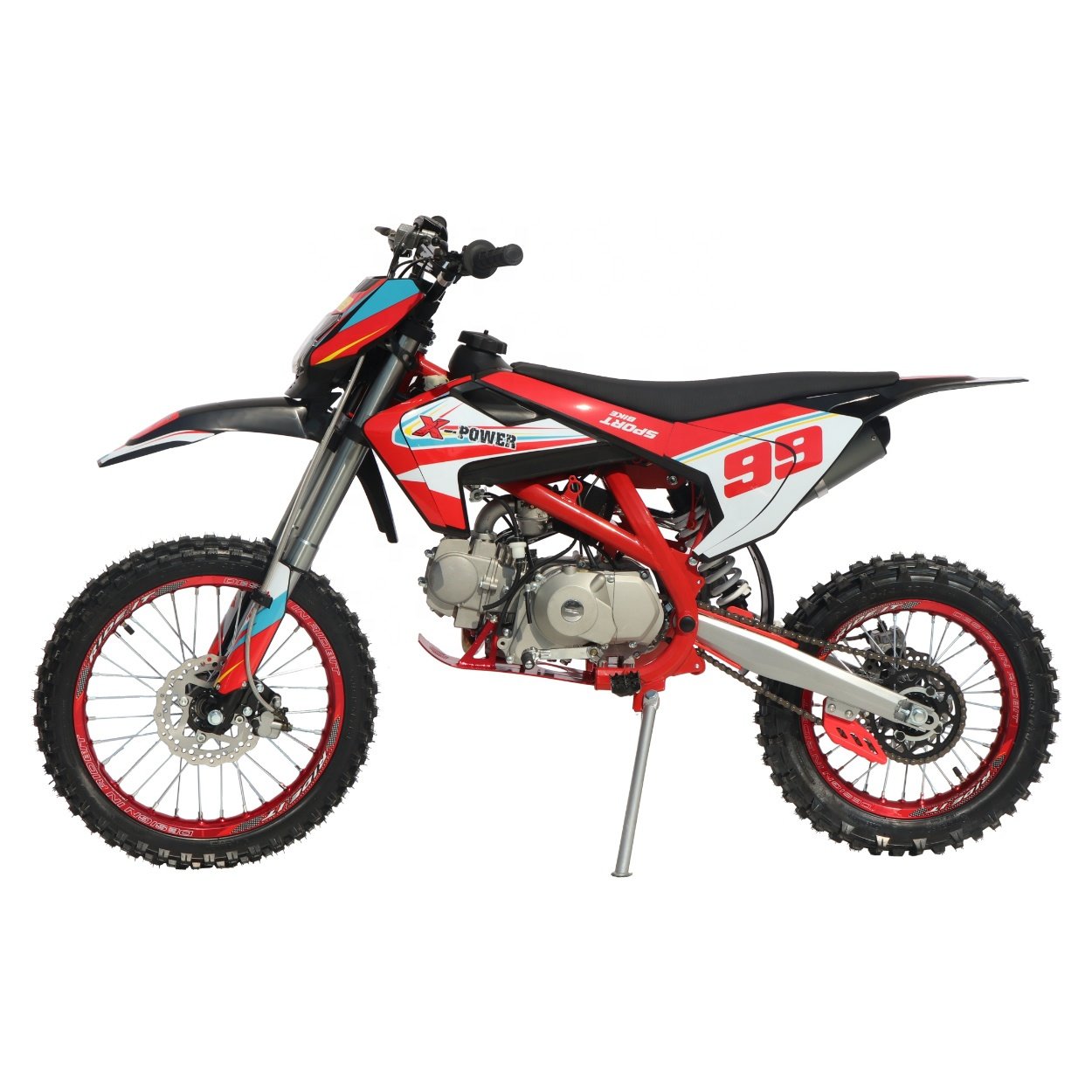 D7-18 Off-road Motorcycles Motorbike Cross Pocket Bike Pit Bike 4 Stroke Engine Gas 125cc Dirt Bike for Sale