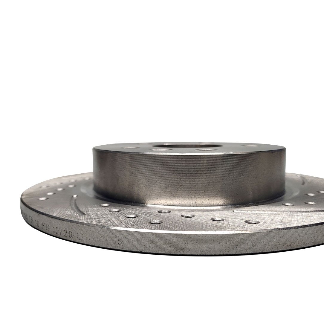 Stable Quality Car Parts Pad Axle Brake Disc Front Brake Disc with Drilling and Grooving for CHEVROLET