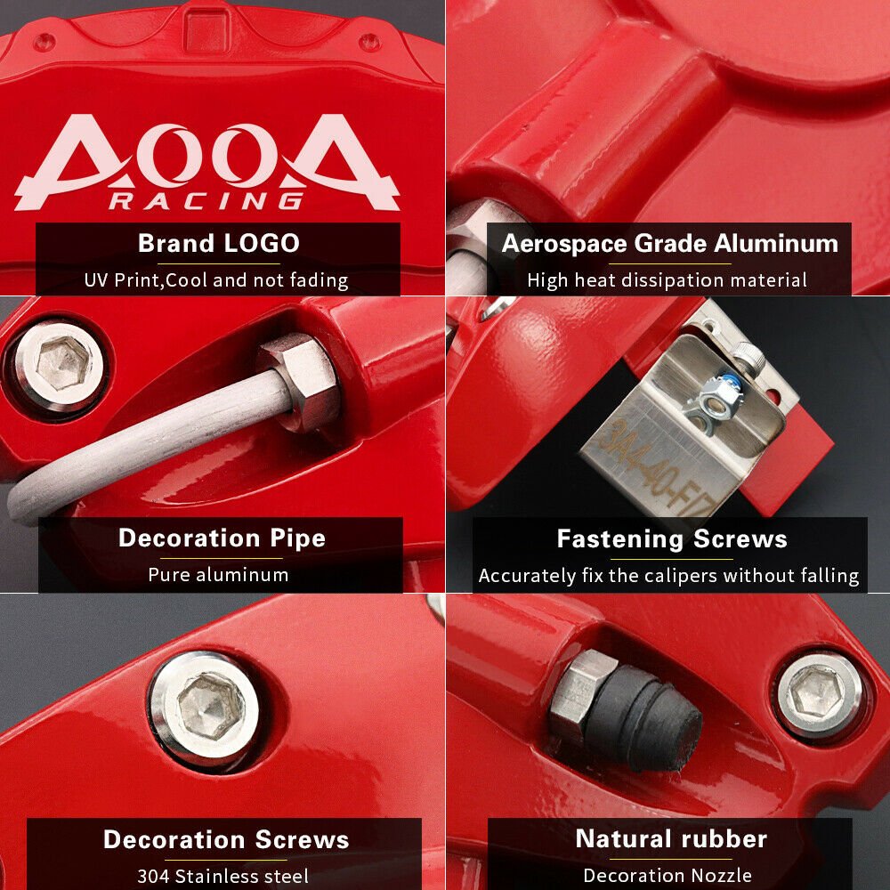 2020 New Type Aluminum Specially Car Brake Caliper Cover for Audi