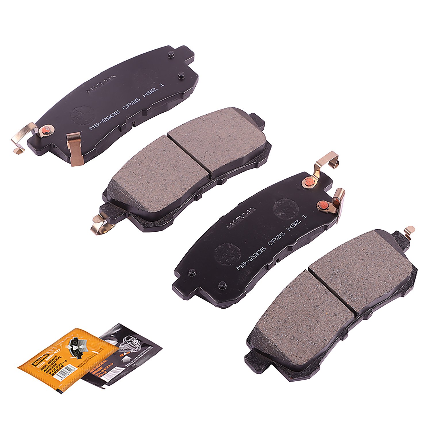 MS-2905 MASUMA Auto Parts Systems Ceram Disc Brake Pads for Use Toyota Front