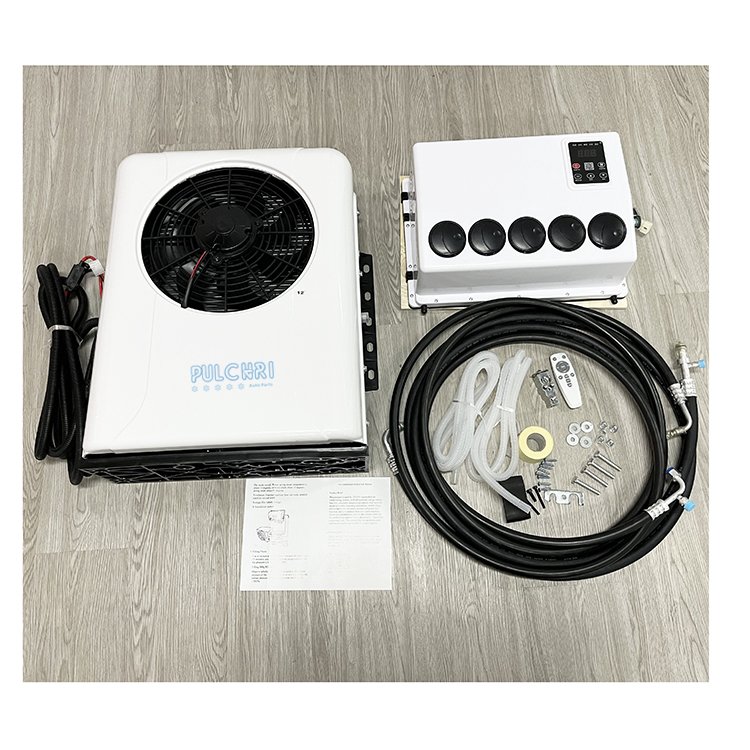 A/c Split 12v air Conditioner Trucks Tractor Bus Power Electric Parking air Conditioner