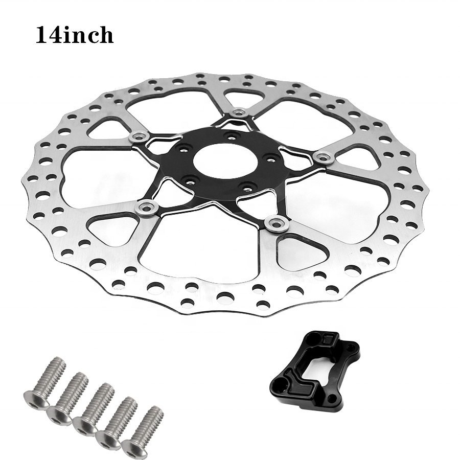Custom High-performance Oversized Brake Disc 14inch with Transfer Code for All Harley Motorcycle Lines