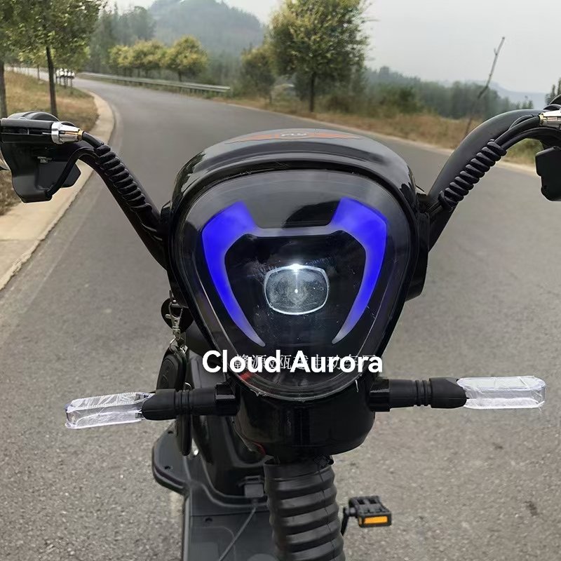 Electric cylinder city leisure bicycle carbon steel frame 48v 350W motor power 60km range drum brake sturdy and convenient