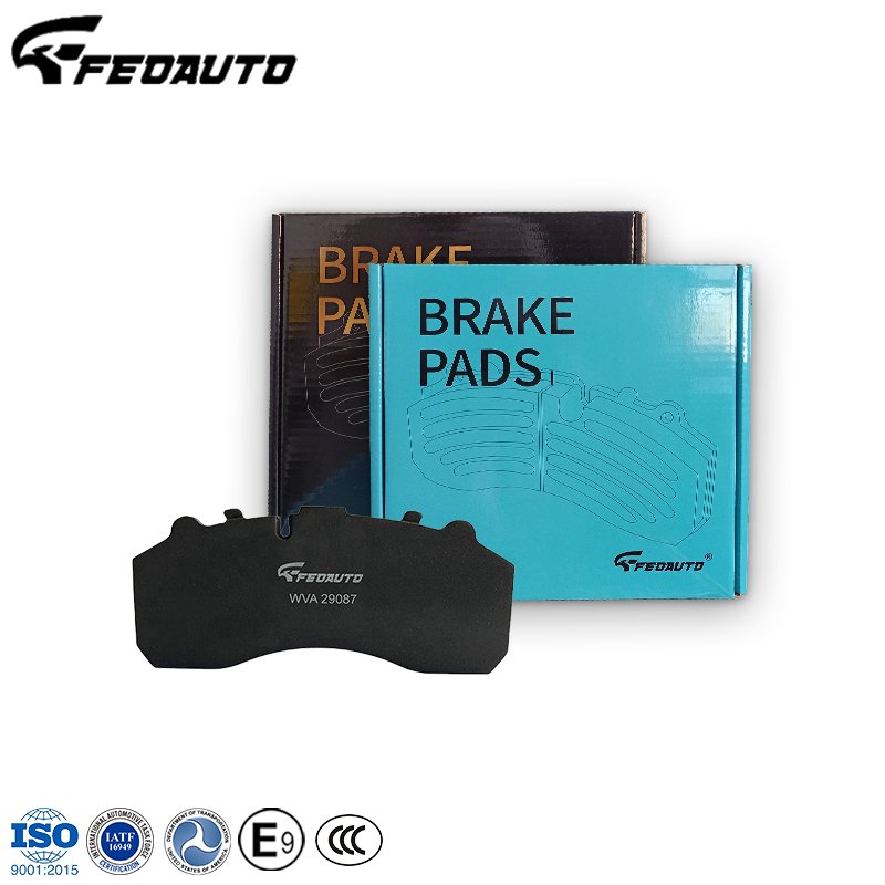 Truck Brake Pad 29087 New Formula Brake Pad for MB Actros Axor OE 2992348