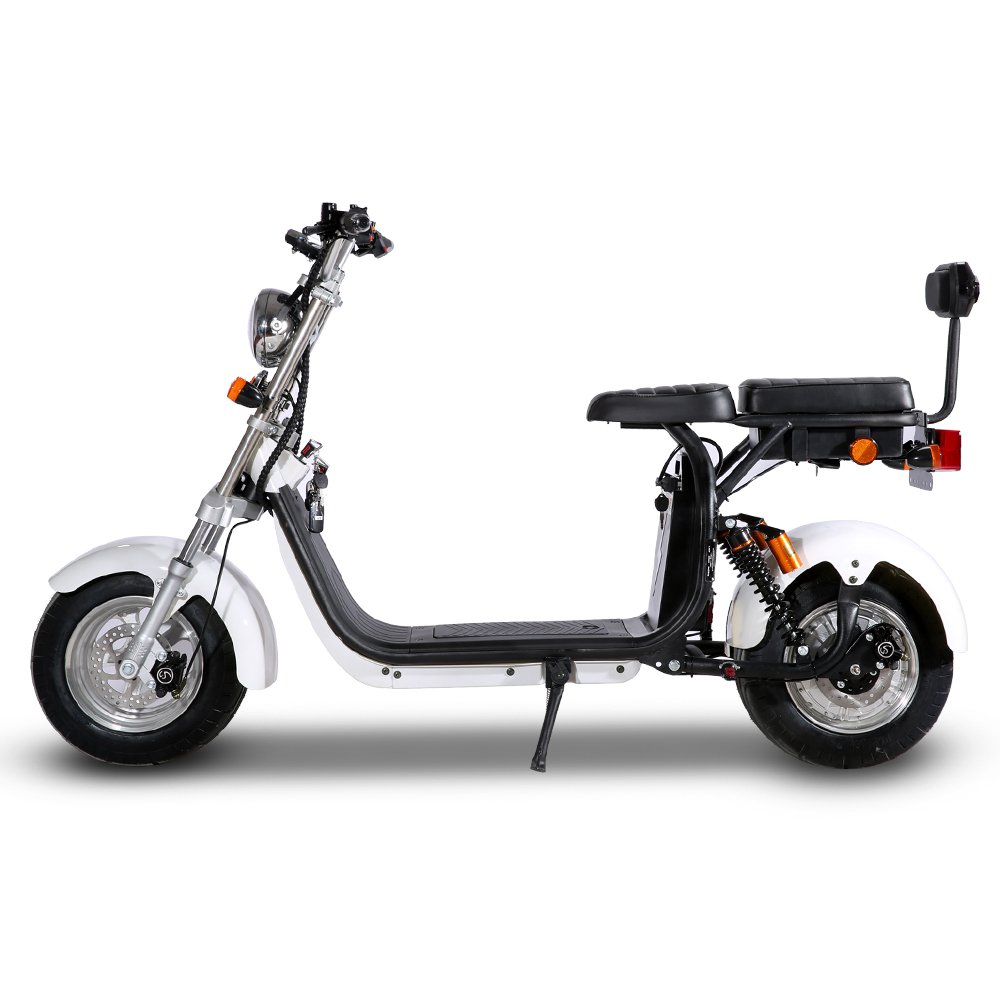 Professional Manufacturer Cheap 2 Wheels Lithium Battery 1500w EEC Fat Tire Electric Bicycle Citycoco Scooter
