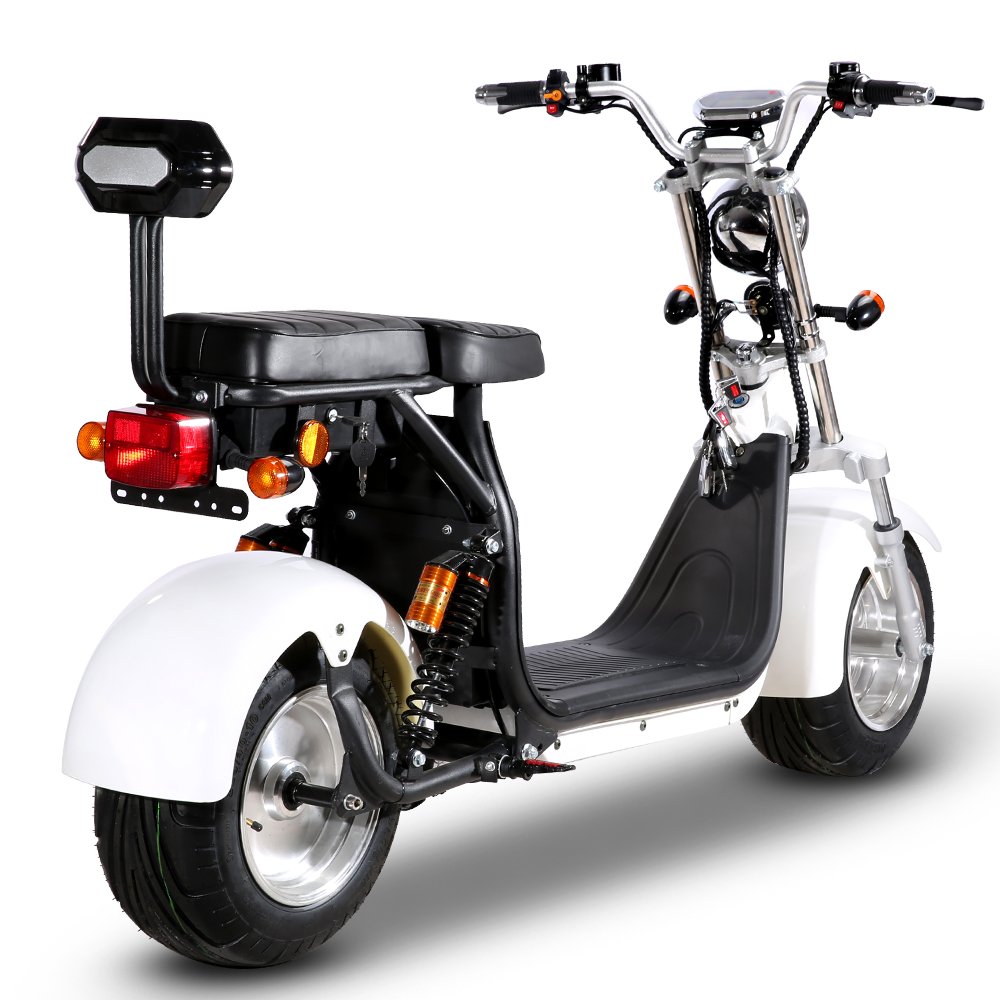 Professional Manufacturer Cheap 2 Wheels Lithium Battery 1500w EEC Fat Tire Electric Bicycle Citycoco Scooter