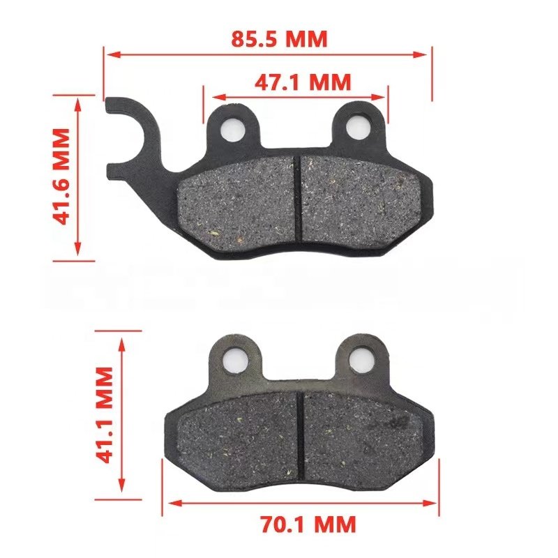 Motorcycle Scooter Parts Brake Pad for SINNIS Orbit II 50CC 50 Naked TS SYM GT XS Allo 125 HD 125CC 150 150cc 202 Classic 50cc