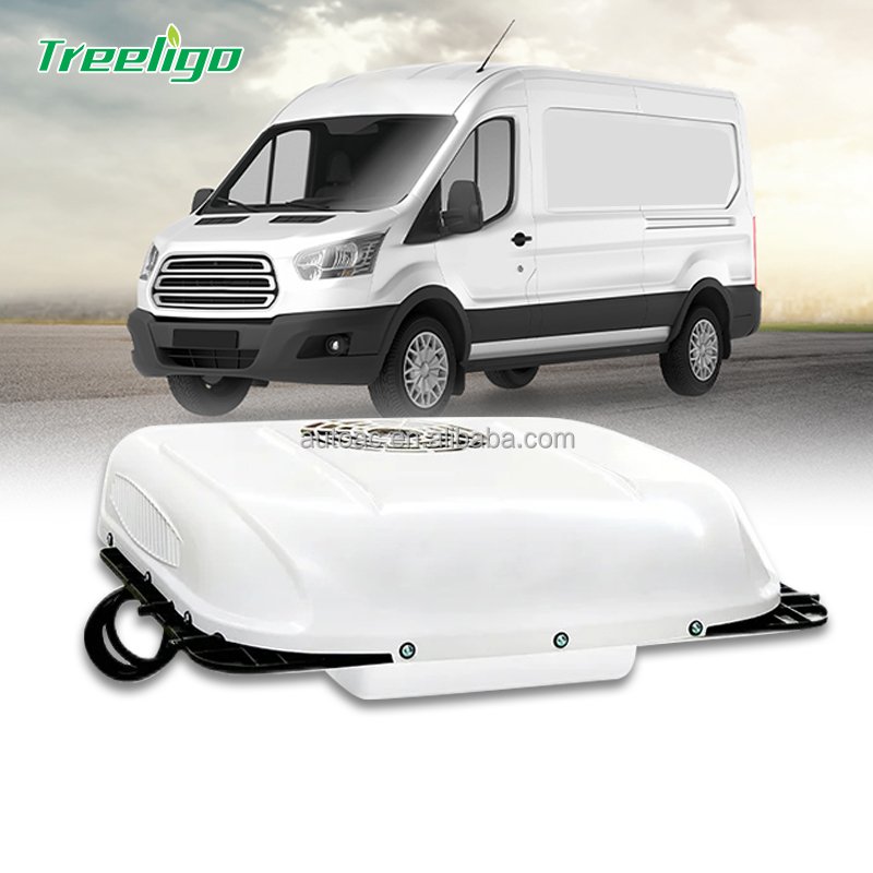 Top Selling Electric AC Compressor 12V Truck Driver Cooler Parking Van Minivans air Conditioner 24v for Mercedes Sprinter