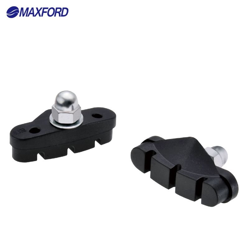 MAXFORD Road Bike Rubber V Brake Holder Pad Shoes MTB Road Bike Bicycle Brake Pads 50mm BMX Brake Shoes Bicycle Accessories
