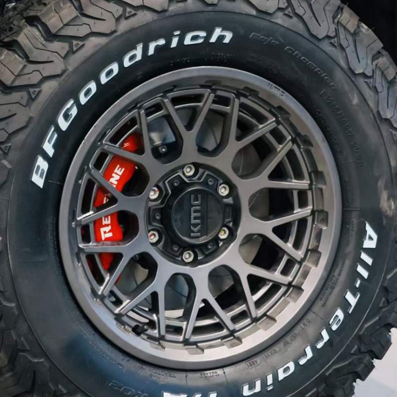 High Performance 6 Piston Caliper Modified Offroad Front Big Brake Kits for Toyota LX570 Land Cruiser LC200 Tundra Sequoia