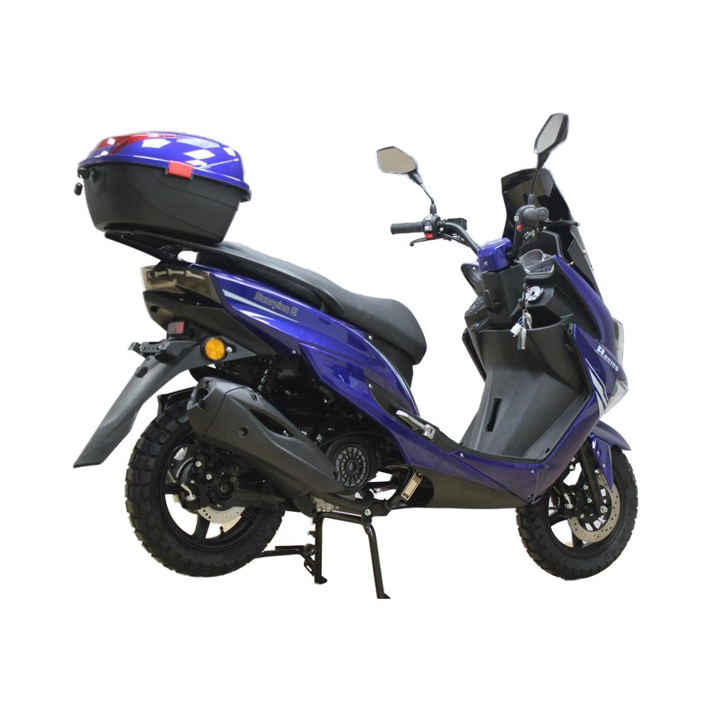 Wholesale Chinese 150cc Automatic Gasoline Motorcycle Scooter 4 Stroke Engine Motorcycle Disc & Drum Brake Gas Scooter