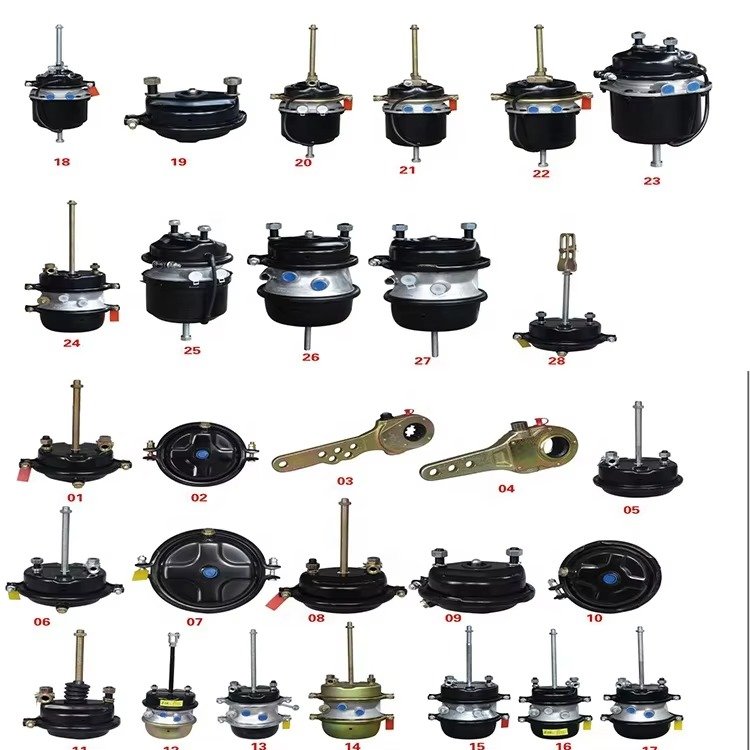 Spring Brake Type 30/30 Sealed Heavy Duty Braking System Air S-Cam Brake Chamber