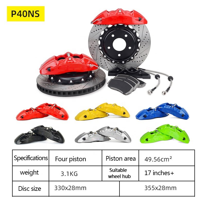 Car Brake Caliper Front and Rear Calipers for Audi Modification of TEI Brake Caliper A3 S3 A4 S4 A5 S5 A6 S6 A7 S7 A8 S8