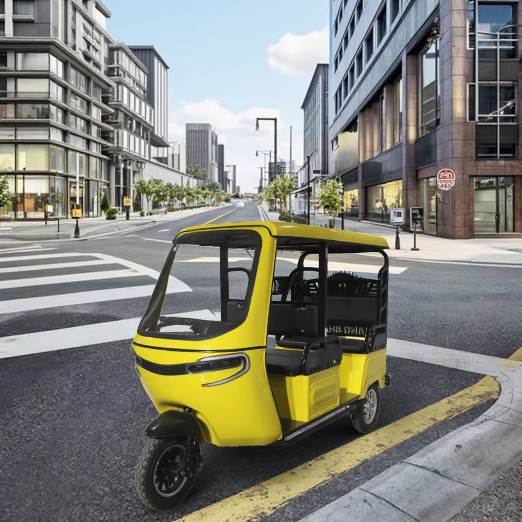 QSD Customizable Auto Electric Rickshaw Tuk Tuk Passenger Tricycle Hot Sale Three Wheel Motorized 60v electric keke rickshaw