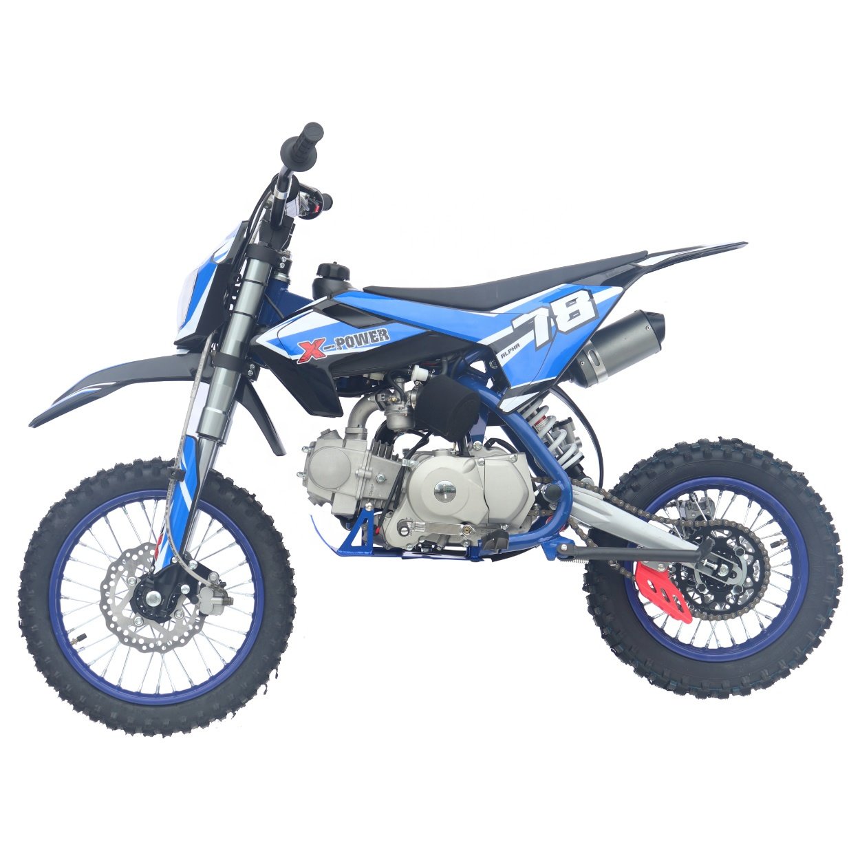 D7-18 Off-road Motorcycles Motorbike Cross Pocket Bike Pit Bike 4 Stroke Engine Gas 125cc Dirt Bike for Sale