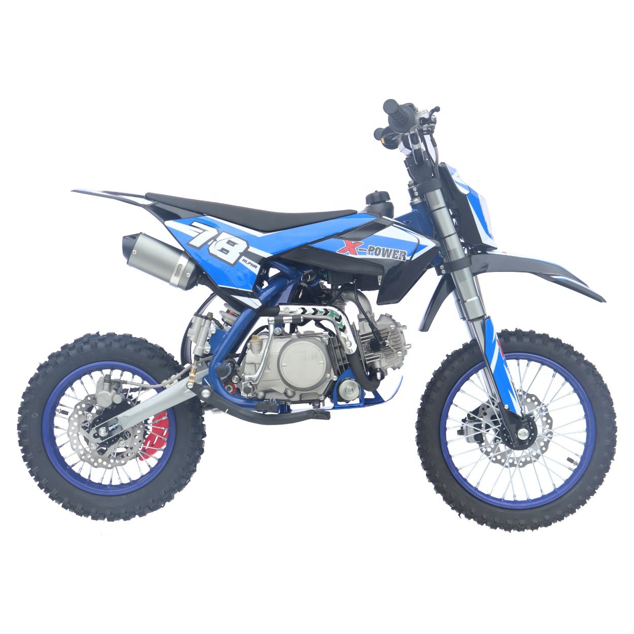 D7-18 Off-road Motorcycles Motorbike Cross Pocket Bike Pit Bike 4 Stroke Engine Gas 125cc Dirt Bike for Sale
