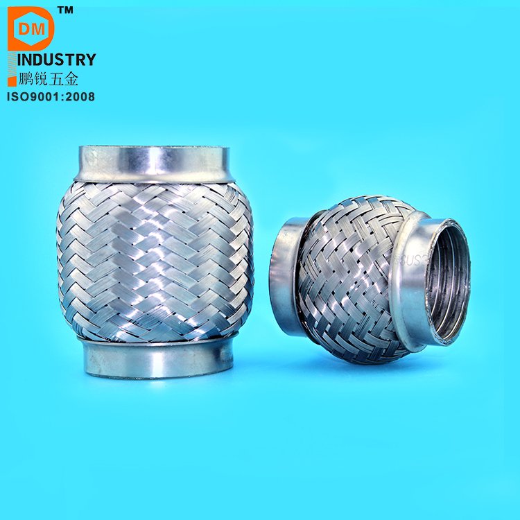 High Flexibility Exhaust Flexible Pipes/Bellows With Inner Interlock Hose and Out Braider