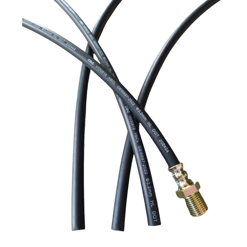 Auto Brake Hoses Rubber Products Brake Tubes for Cars Brake System Clutch Tubing Sae J1401 1/8