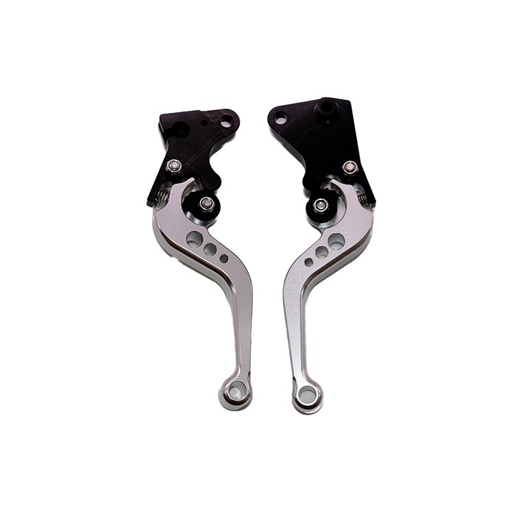 SH-N01CNC Universal Motorcycle Scooter Brake Lever Front Disc Rear Drum Adjustable Brake Clutch Levers Handle for DIO or Activa