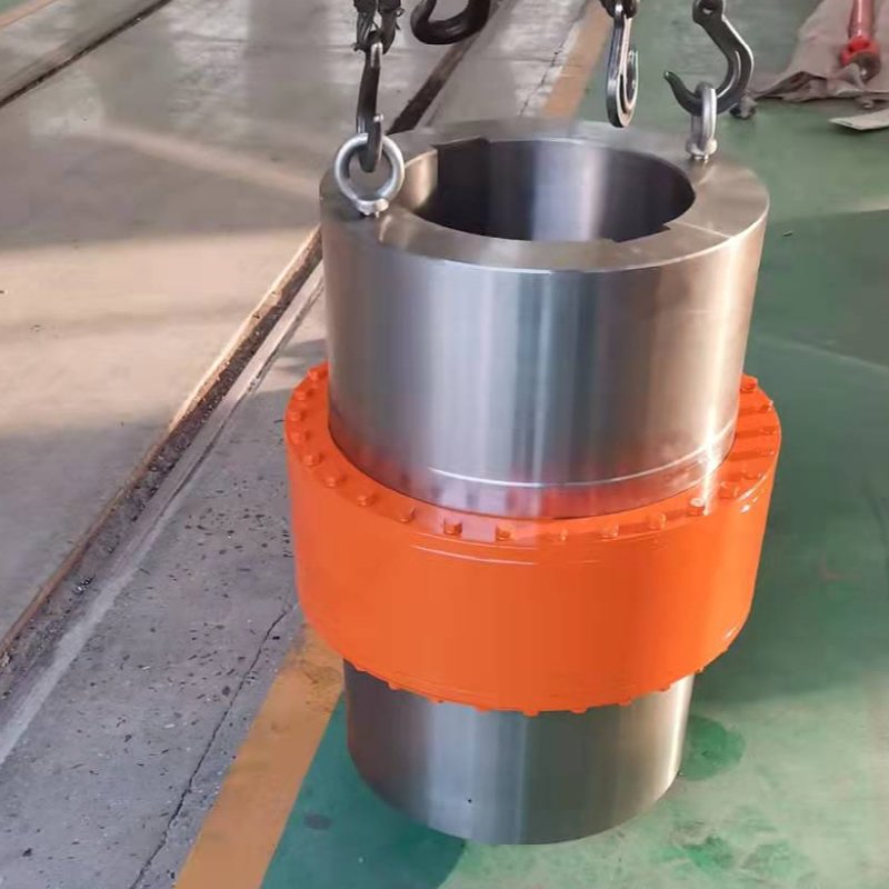 WGP Model Brake Disc Drum Non Standard Custom WGP Type Drum Gear Tooth Coupling GIICLZ Curved Tooth Pump Rigid Gear Coupling