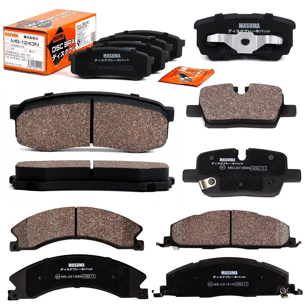 MS-K0014NMASUMA Auto Car Accessories New Quick Stop Disc Set Brake Pads 58101-2BA10
