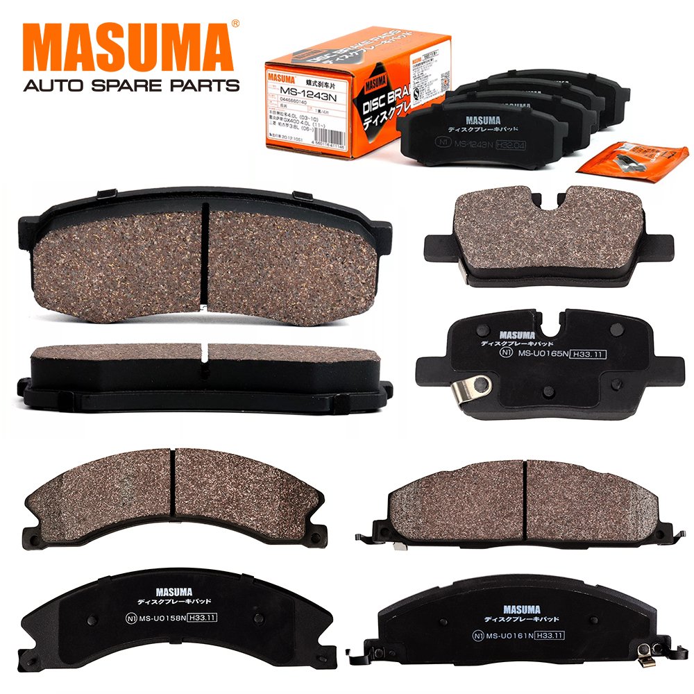 MS-K0014NMASUMA Auto Car Accessories New Quick Stop Disc Set Brake Pads 58101-2BA10