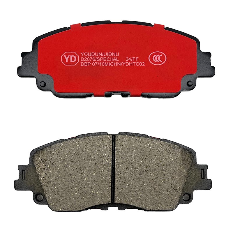 Car Brake Pads D2076 04465-33480 0446576010 0446506150 0446533480 Ceramic Brake Pad