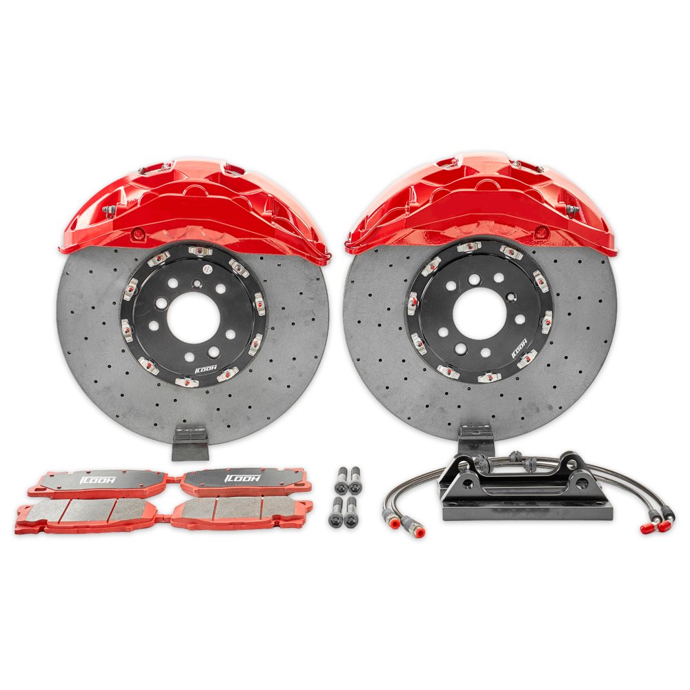 420x40 10 Piston Carbon Ceramic Brake Kit Disc Disk Rotor for Mercedes-Benz AMG G63 2024+