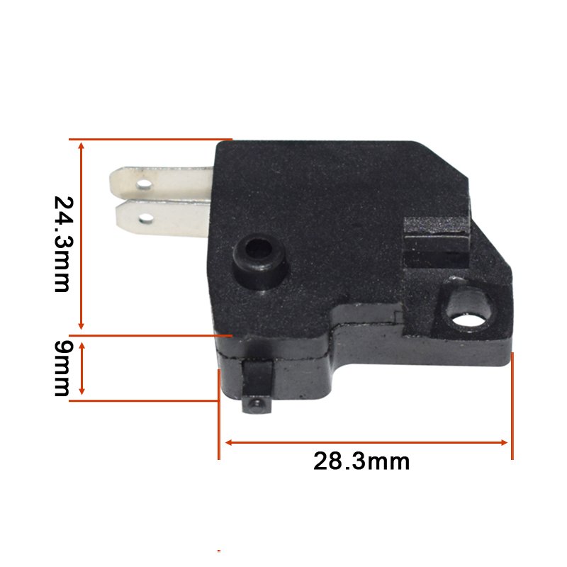 Front Brake Light Switch Motorcycle Cylinder Level Mount Scooter ATV Moped Hydraulic Brake Handle Button
