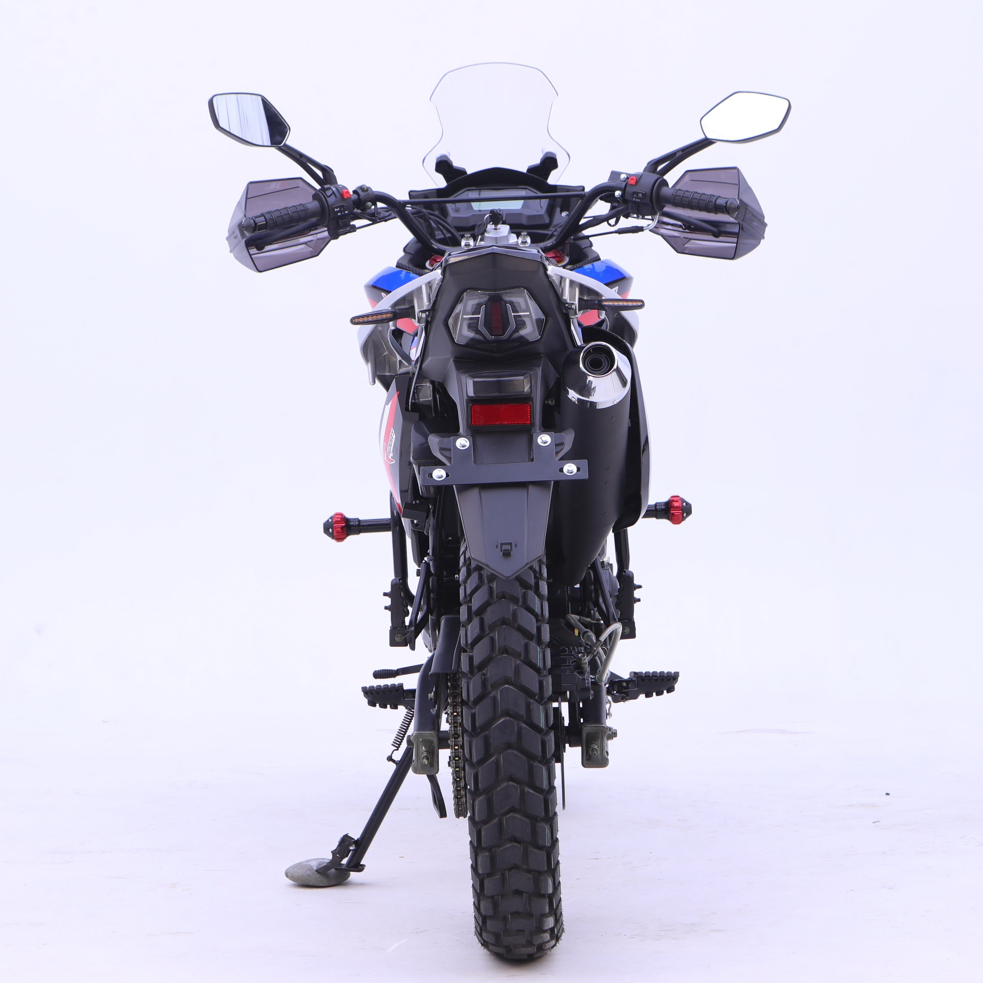 Kamax Cheap Price Motorcycle Petrol Bike 200cc Motorcycle Cross Motorcycle Adv Style Brake Disc LED Light