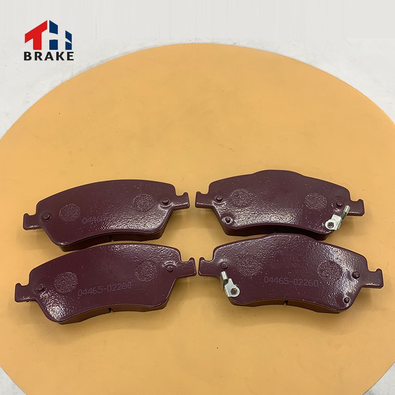 Professional Manufacturing Reasonable Price Best Brand Brake Pads Back Brake Pad 04465-02260 for Toyota Brake-pad